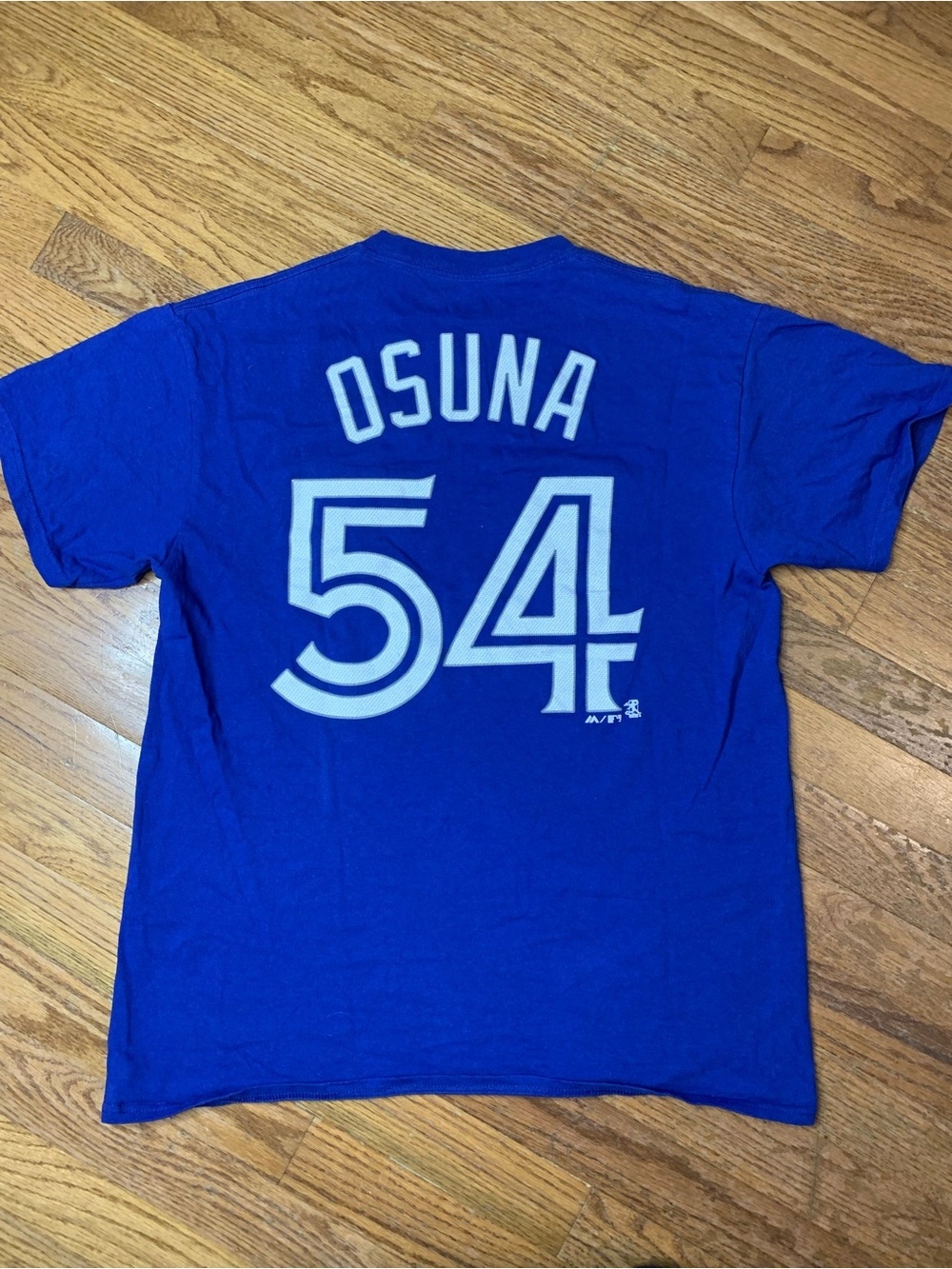Majestic Toronto Blue Jays T-Shirt Blue Size M | Graphic Tee - Picture 2 of 7